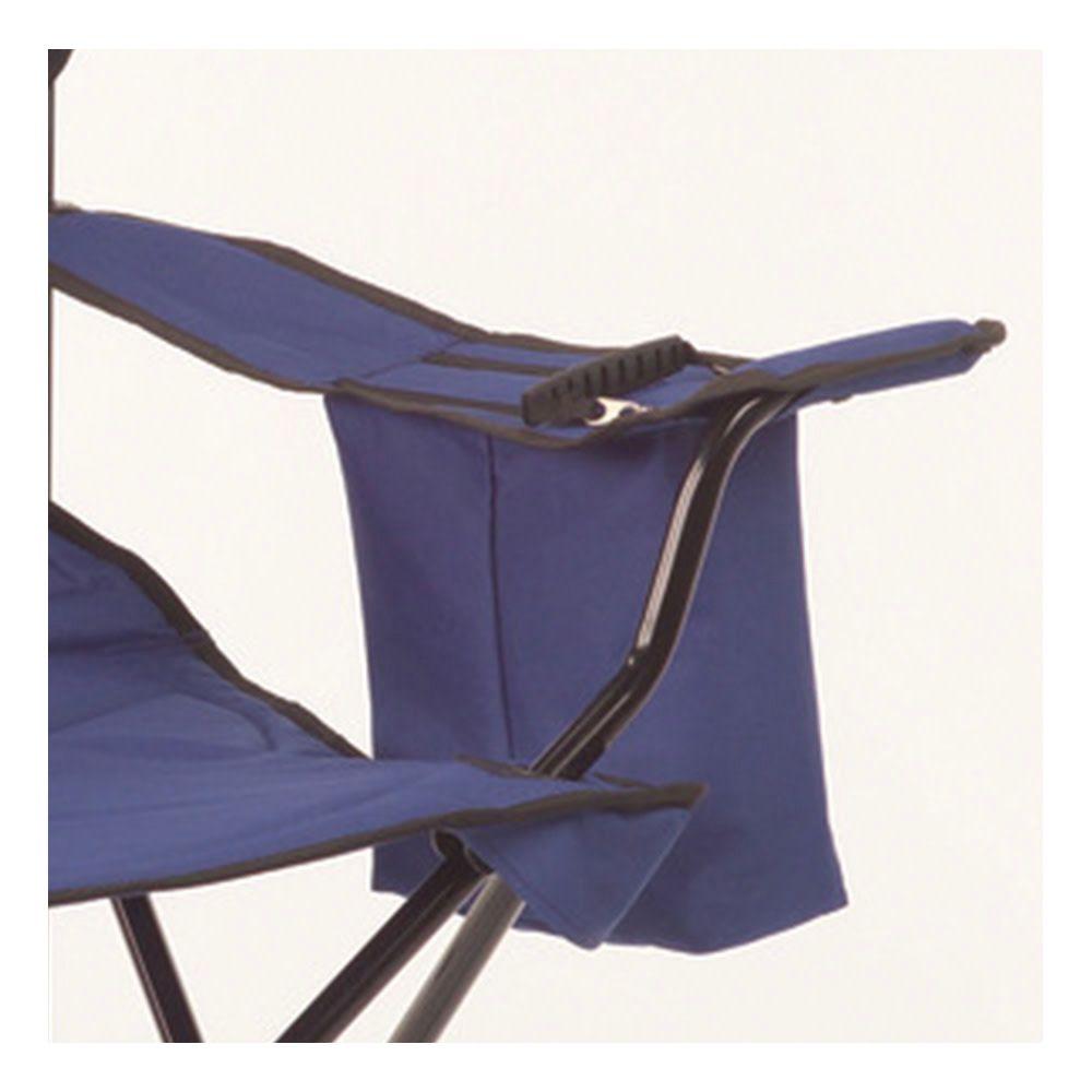 Silla Coleman Quad con Cooler Azul-3