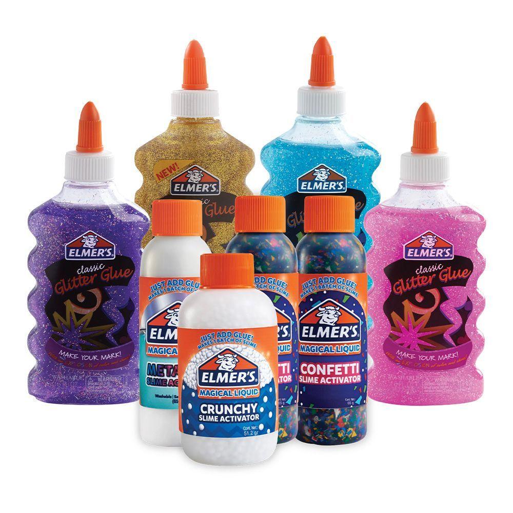Kit Slime Mundo Glitter Elmer's 4 Piezas-4