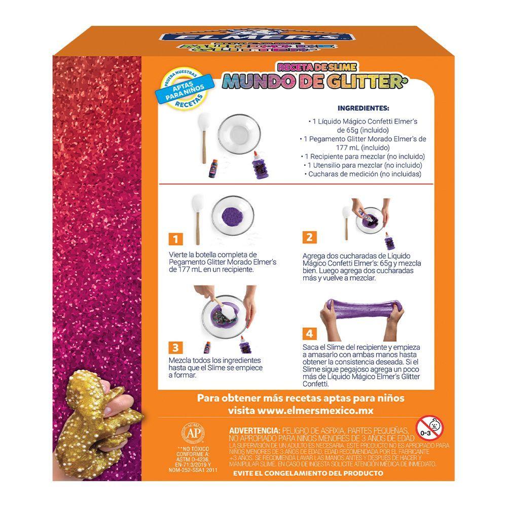 Kit Slime Mundo Glitter Elmer's 4 Piezas-3