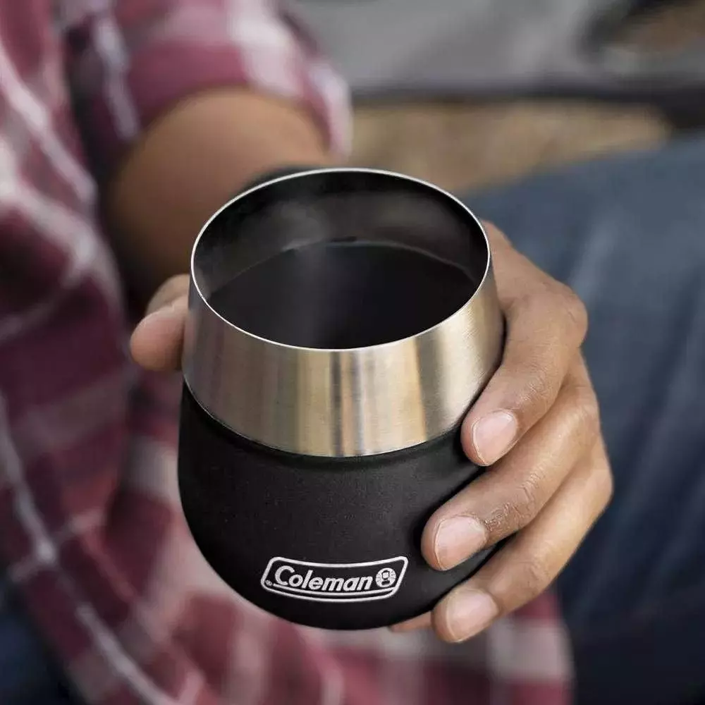Vaso de Acero Inoxidable Claret Coleman® 384 ml Negro-2