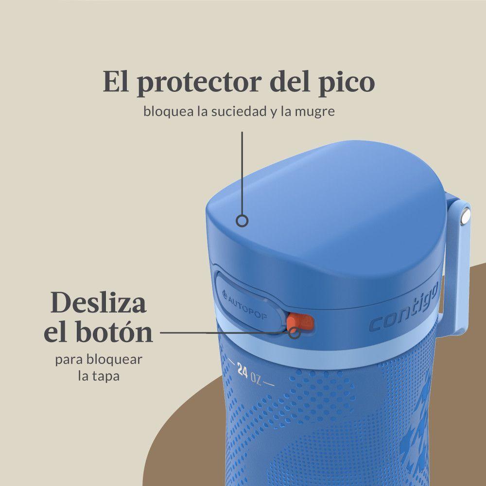 Botella de Agua Contigo Ally Love Jackson Chill 709 ml Azul-3