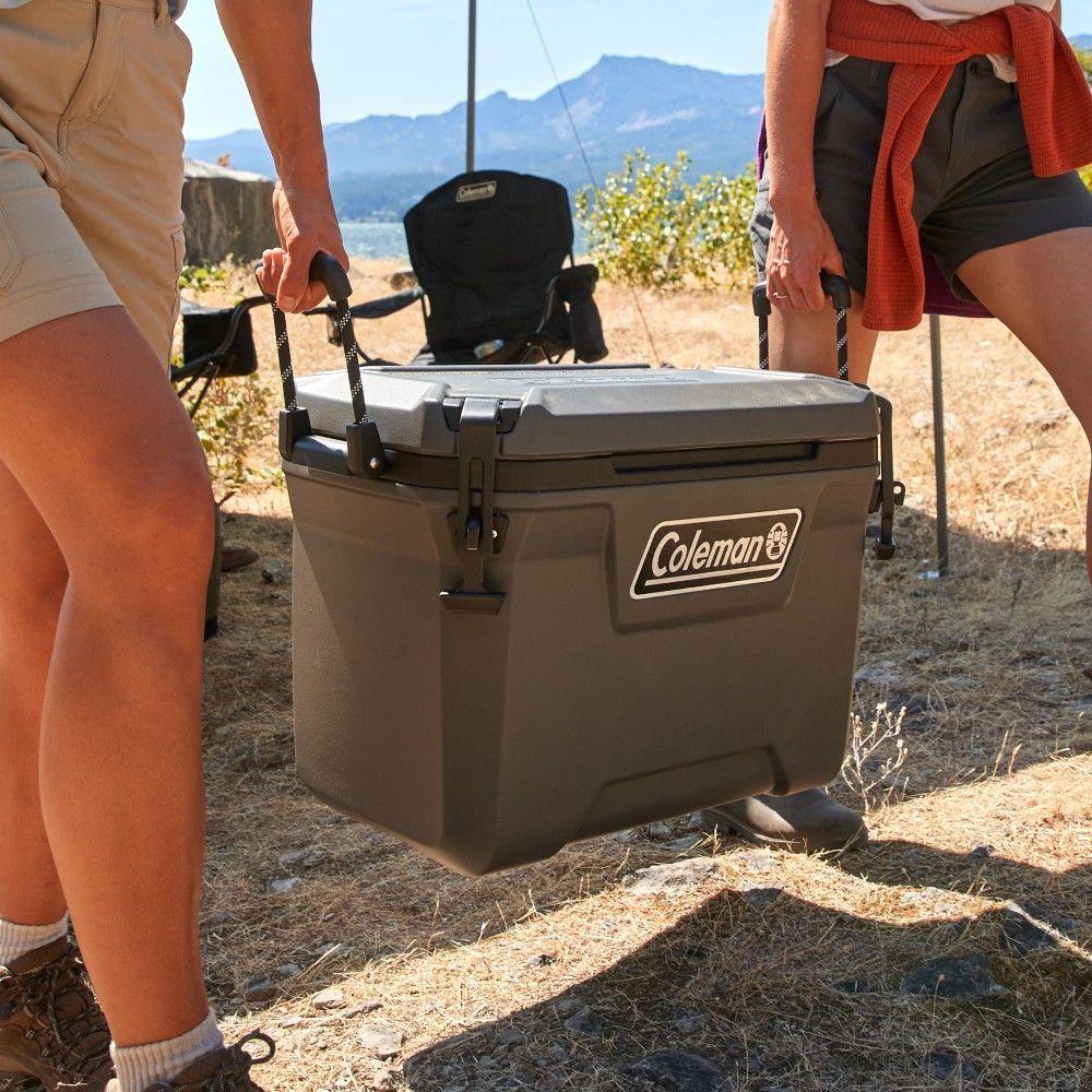 Cooler Coleman Convoy 55 Qt / 52 Lt Gris-5
