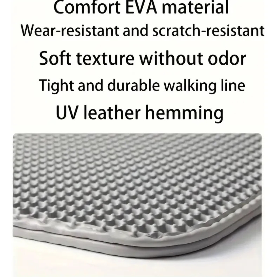 Alfombra Doble Para Arenero Gatos Talla S 45 30cm-8