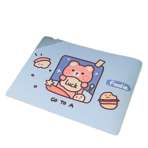 Mantel Silicona Impermeable De Alimento De Mascotas Dibujado-0