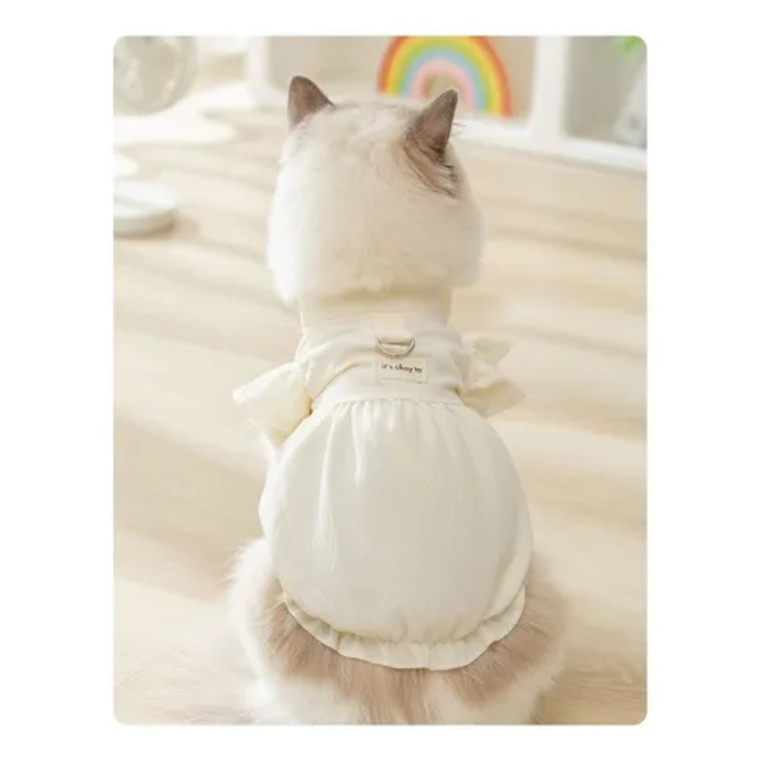 Ropa Vestido Elegante Para Mascota Perro Y Gato-2