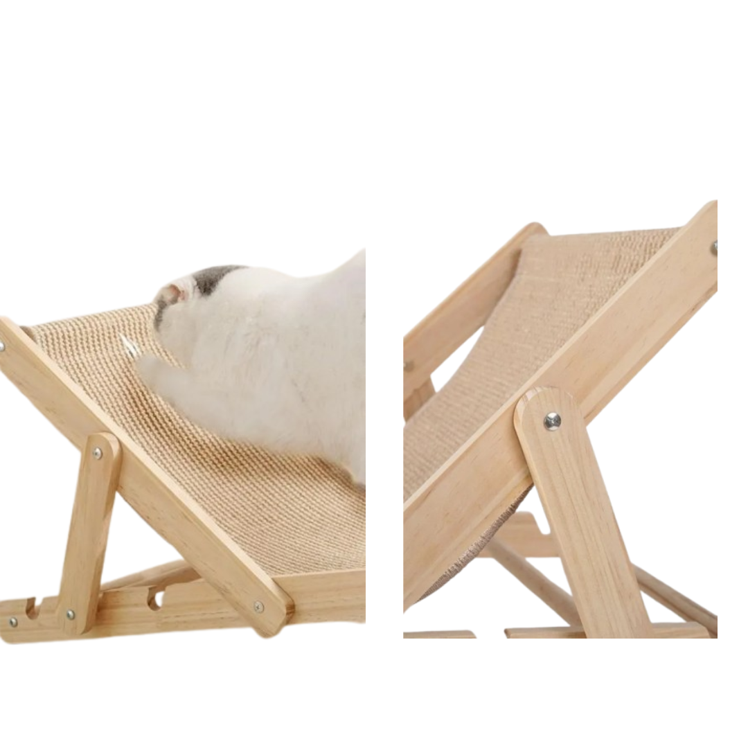 Rascador Silla Sisal Y Cama De Verano Para Mascotas-2