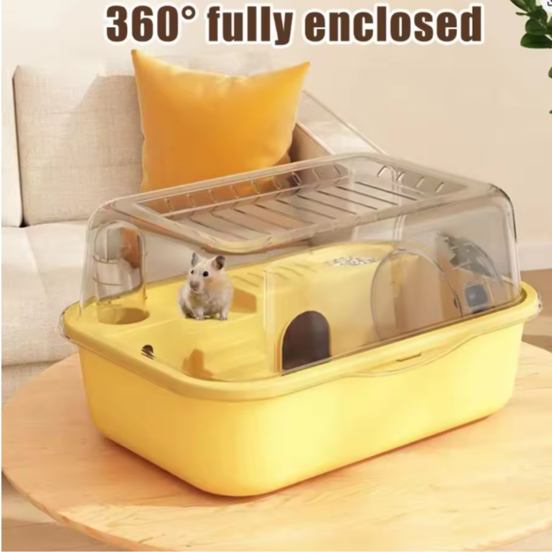 Jaula Para Hamster Con Casa Y Accesorios-6