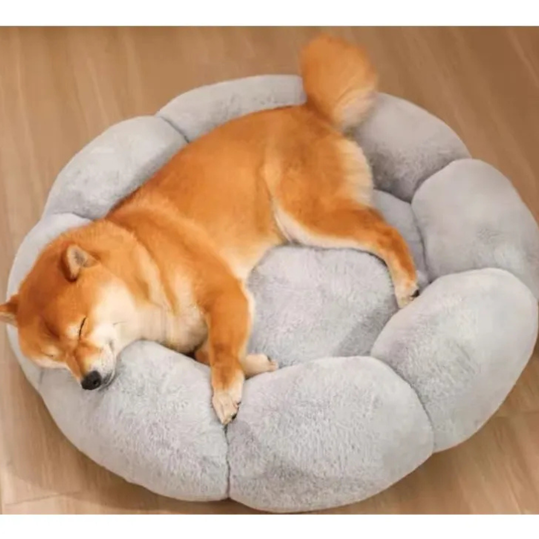 Cama Lavable 60cm Suave Antiestres Para Mascota Perro Gato-3