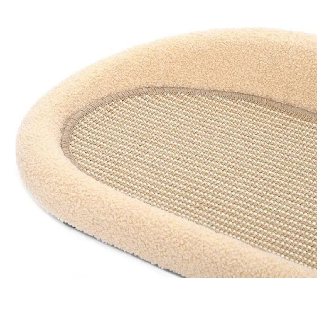 Rascador Y Cama Tipo Sofa 60cm Para Mascota Gato Perro-1