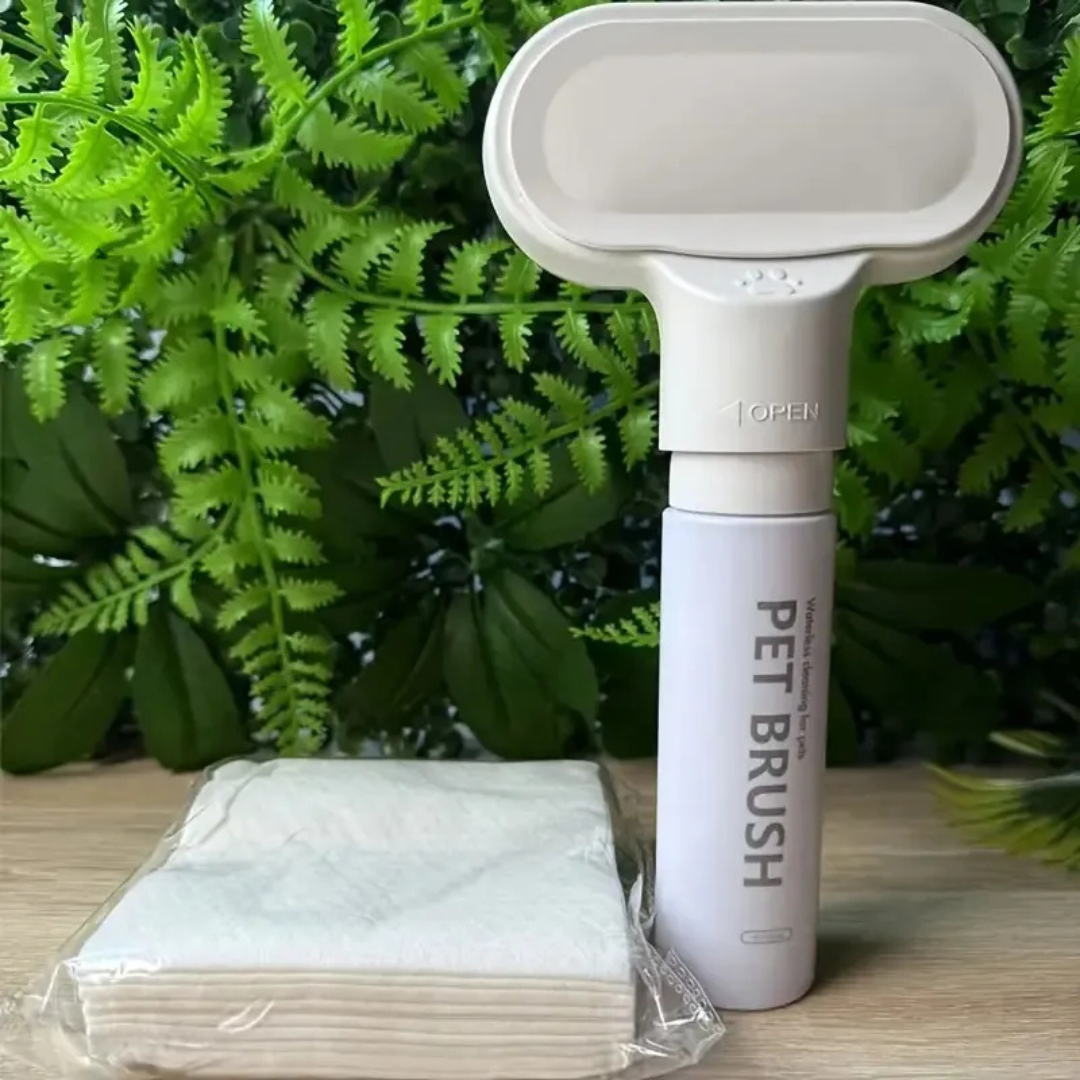 Cepillo Limpiador En Seco Sin Ducha De Mascotas Perro Gato-3