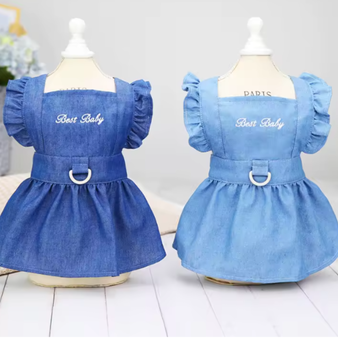 Vestido para perros de primavera y verano ropa para perros peque os y gatitos-4