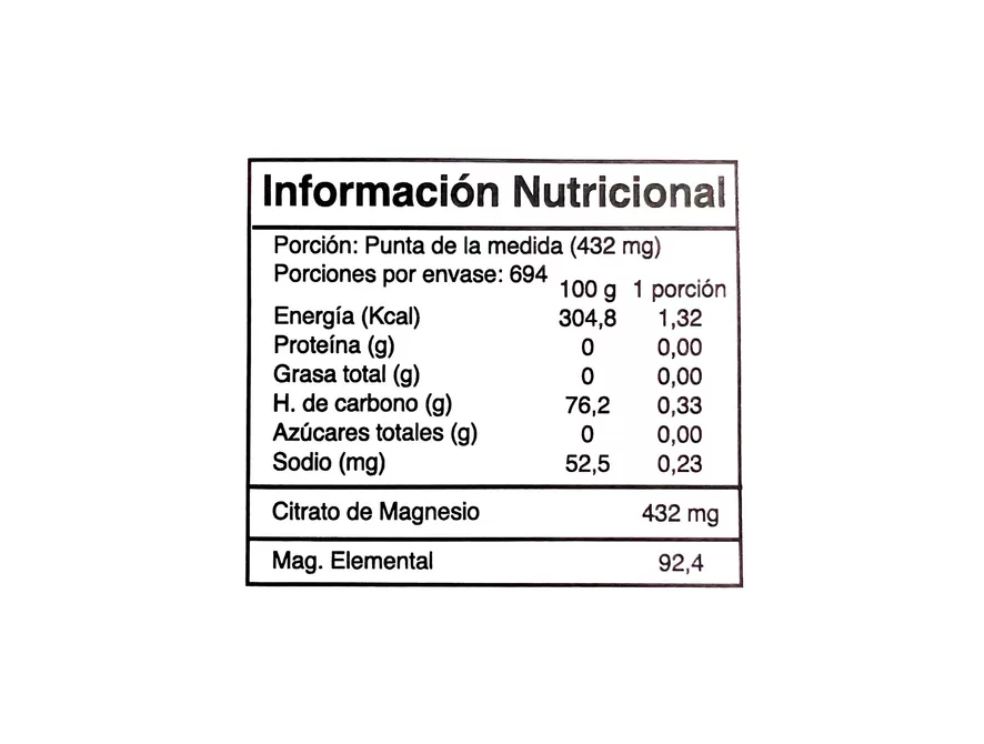 Citrato de Mag. en polvo x 300 G-2