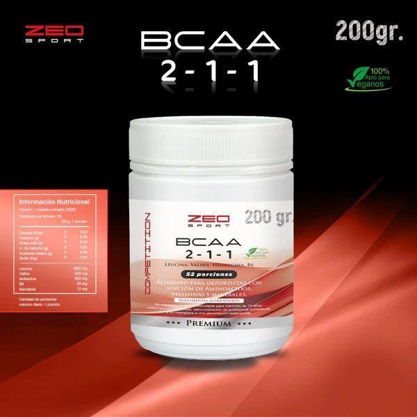 BCAA 2-1-1 + VITAMINA B6 200GR-2
