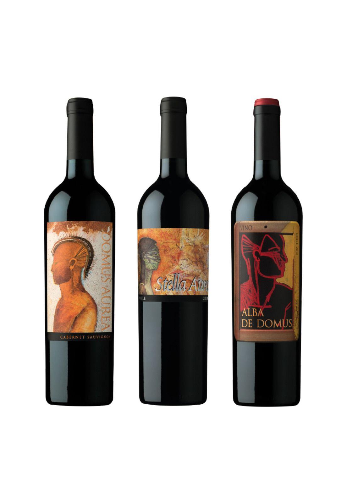 3 Vinos Pack Quebrada De Macul: Domus + Stella + Alba-1