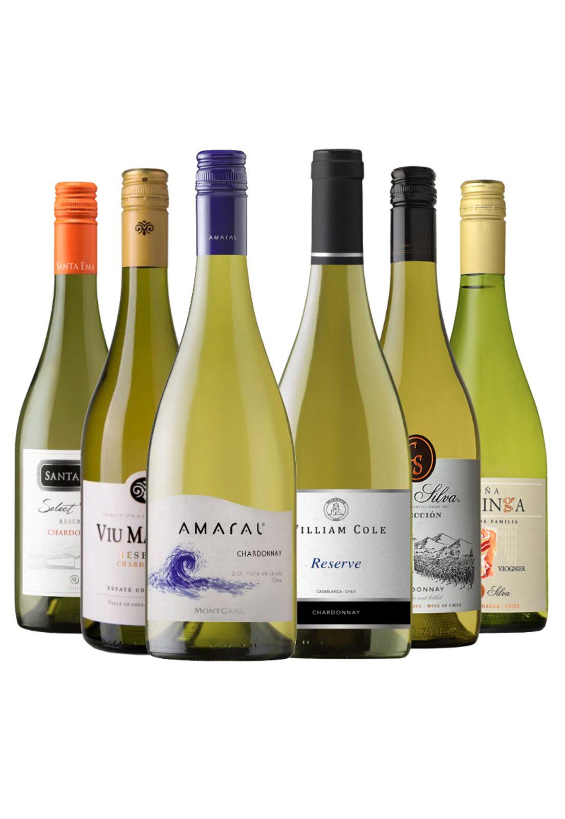 6 Vinos Mix Plus Reserva Chardonnay-0