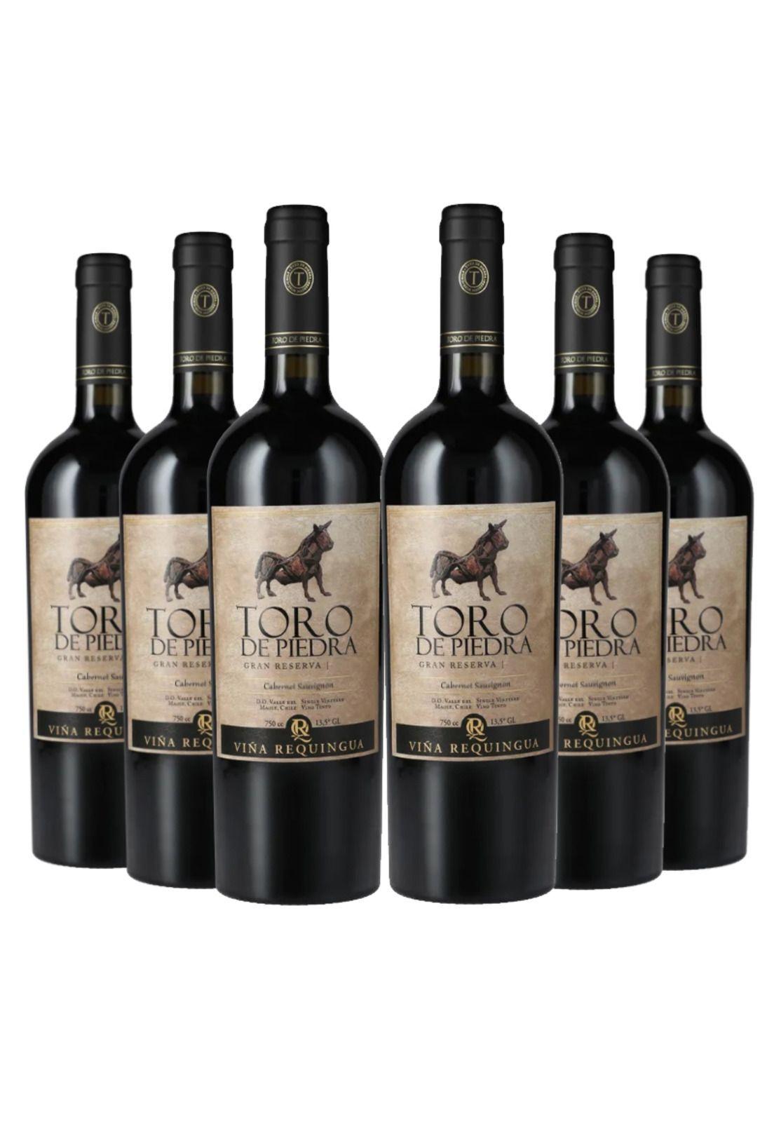 6 Vinos Toro De Piedra Gran Reserva C.Sauvignon-0