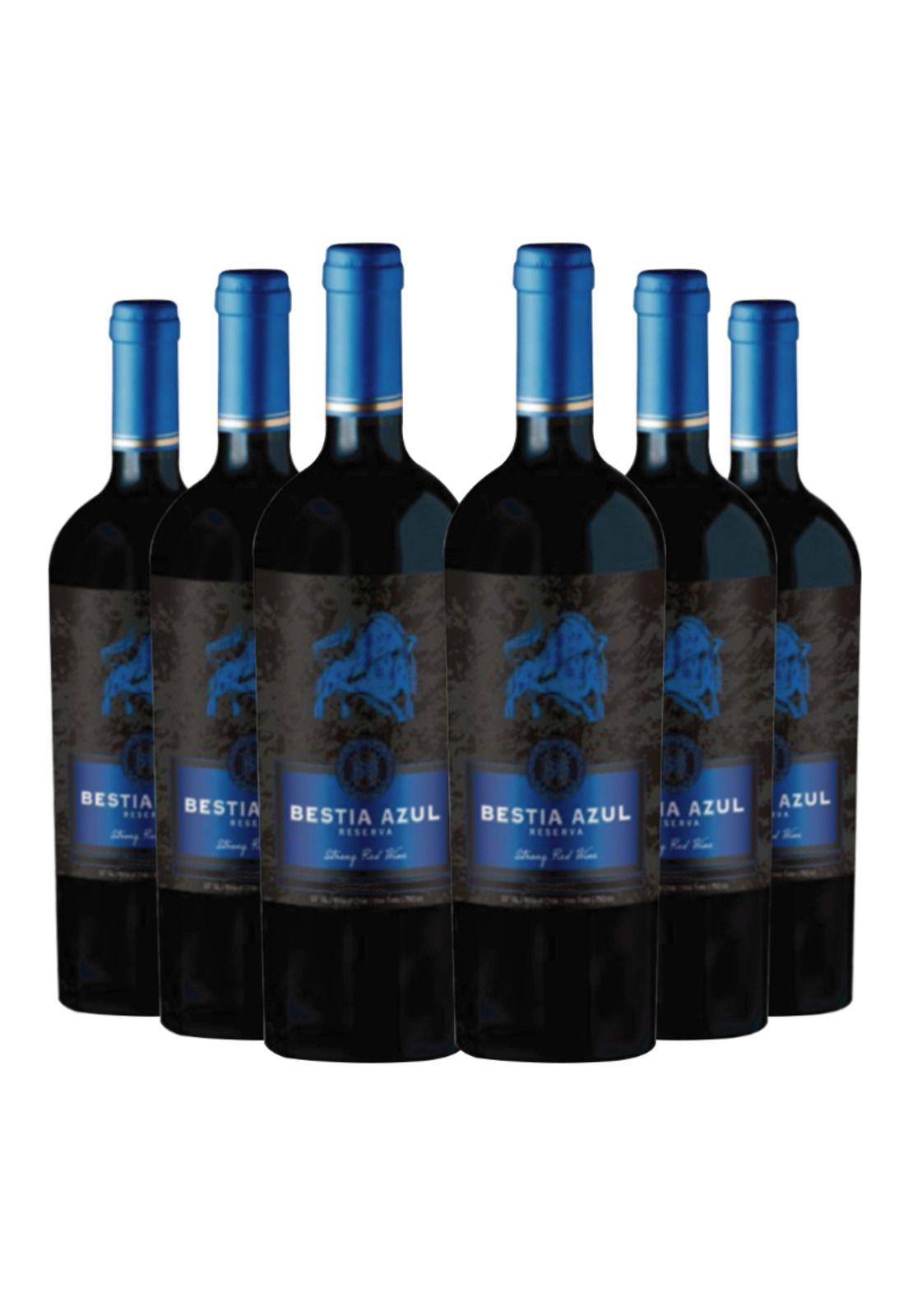 6 Vinos Bestia Azul Reserva Cabernet Sauvignon-0