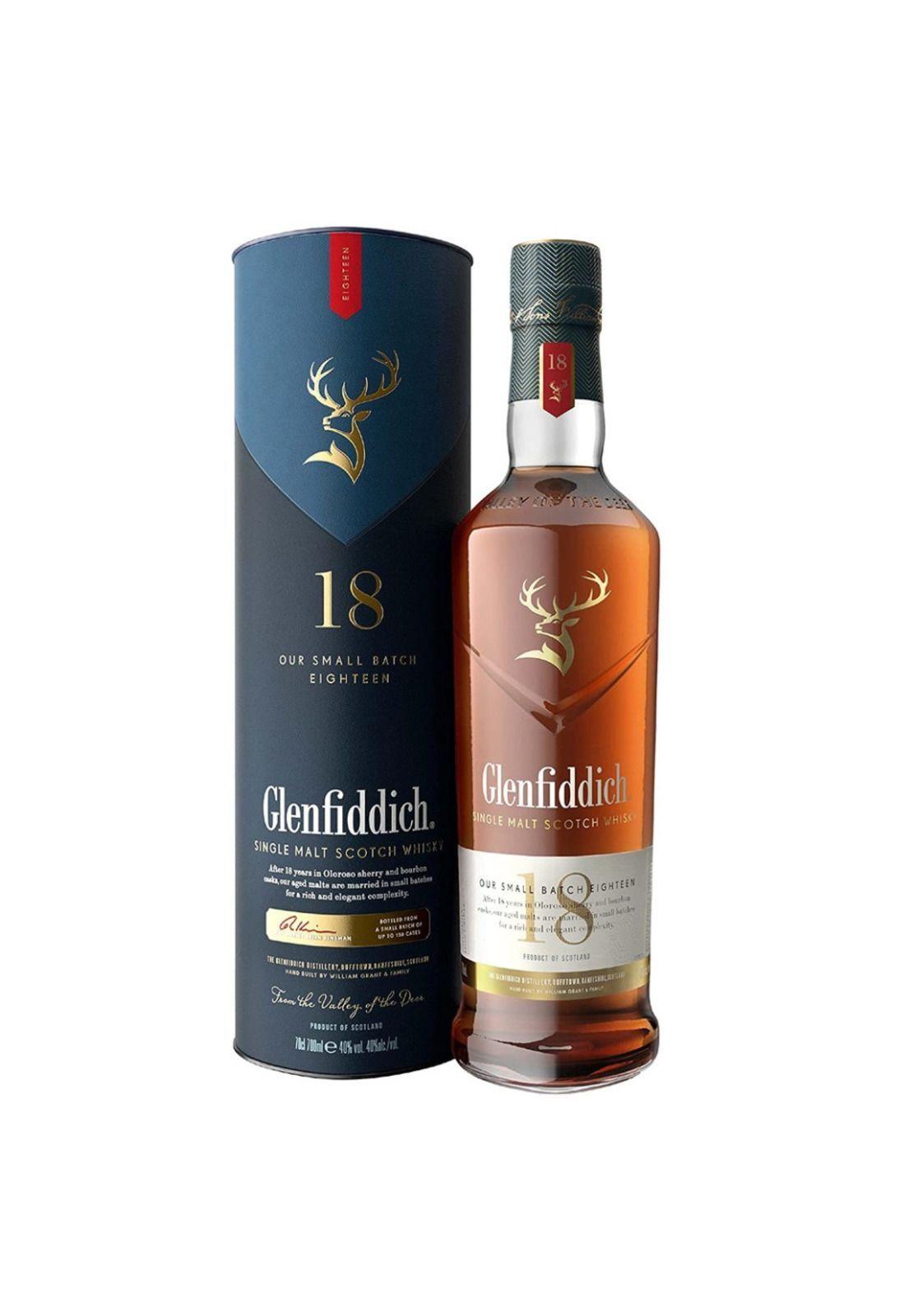 Whisky Glenfiddich 18 Años Small Batch Reserve, Single Malt-0
