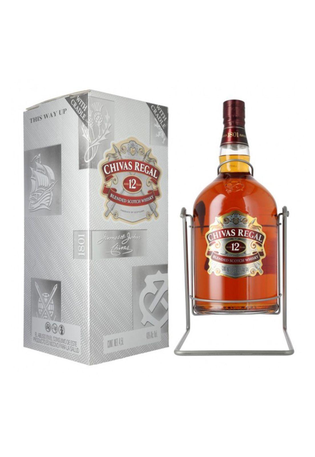 Whisky Chivas Regal 12 Años, 4500 ml Scotch Whisky-0