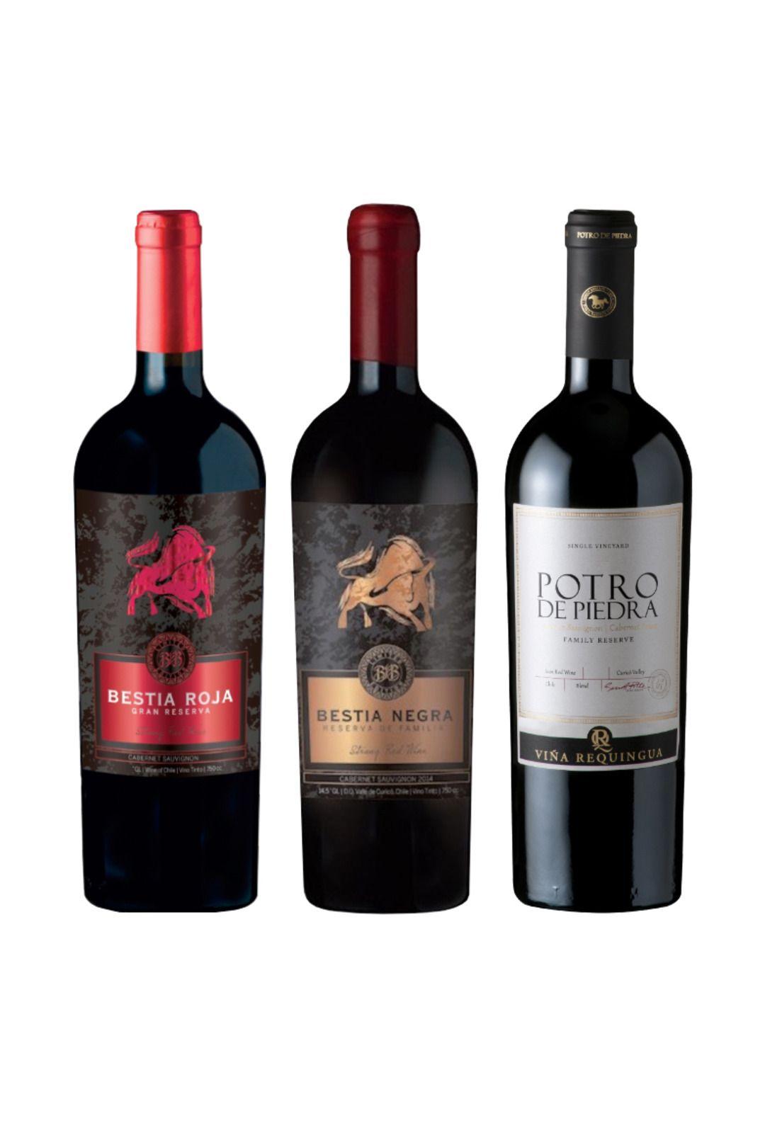 Mix Animales Salvajes: Bestia Negra, Roja & Potro-1