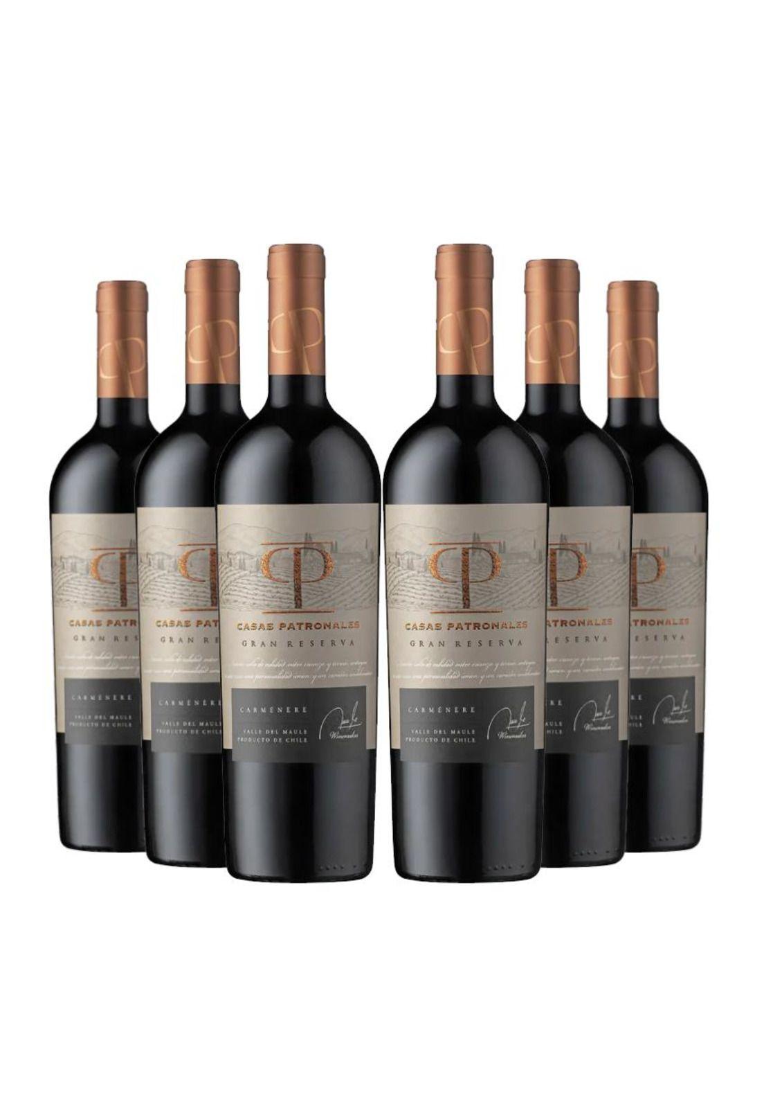 6 Vinos Casas Patronales Gran Reserva Carmenere-0