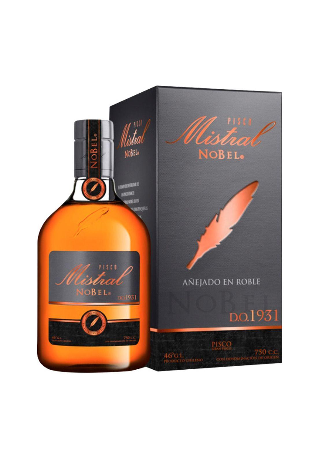 Pisco Mistral Nobel (Plateado), Valle de Elqui-0
