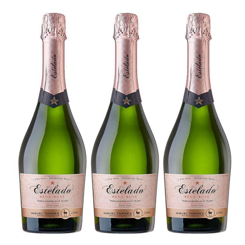 3 Espumantes Estelado Rose-0