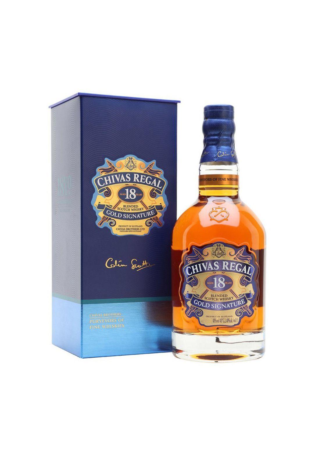 Whisky Chivas Regal 18 Años, Litro, Scotch Whisky-0