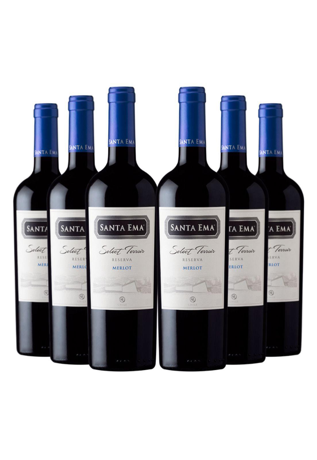 6 Vinos Santa Ema Select Terroir Reserva Merlot-0