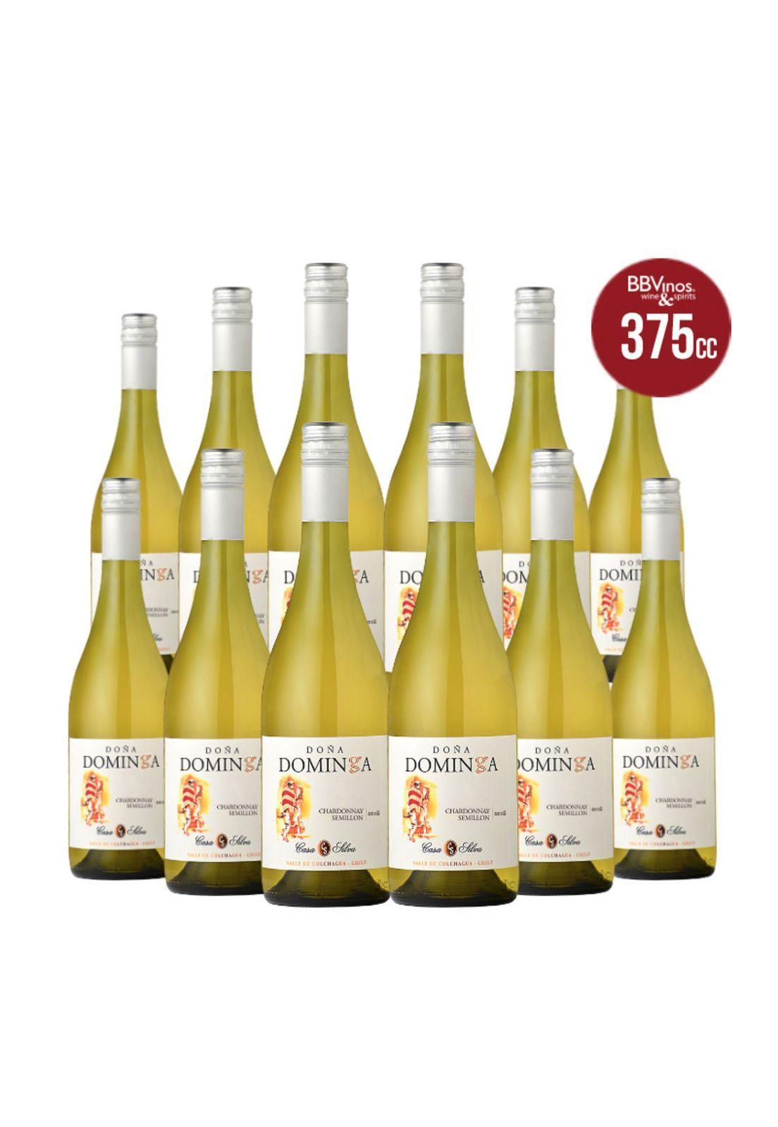 12 Vinos Doña Dominga Chardonnay (375 ml)-0