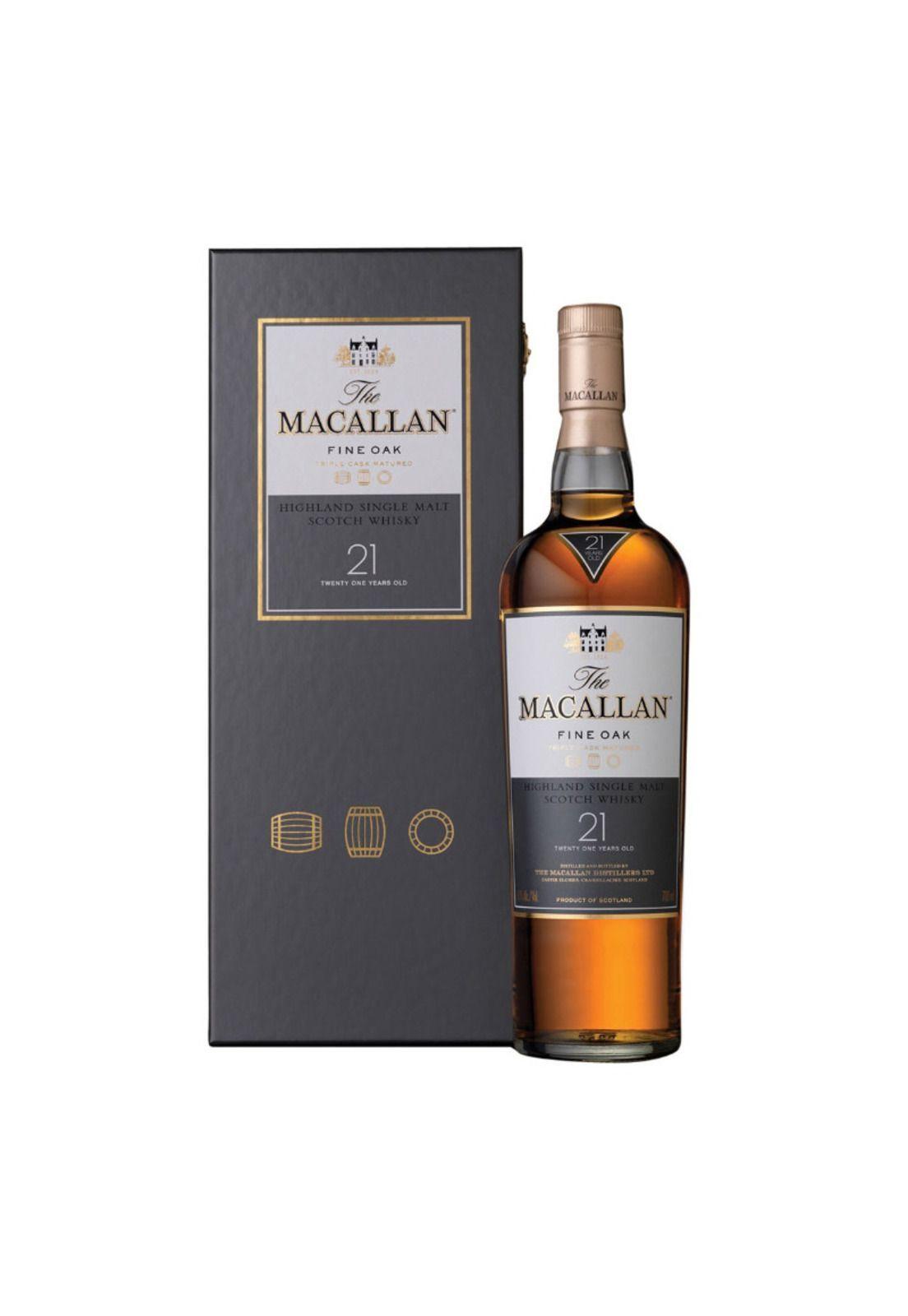 Whisky The Macallan 21 Años Fine Oak, Single Malt-0