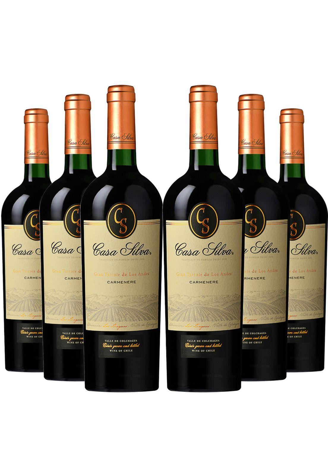 6 Vinos Casa Silva Gran Terroirs Carmenere-0