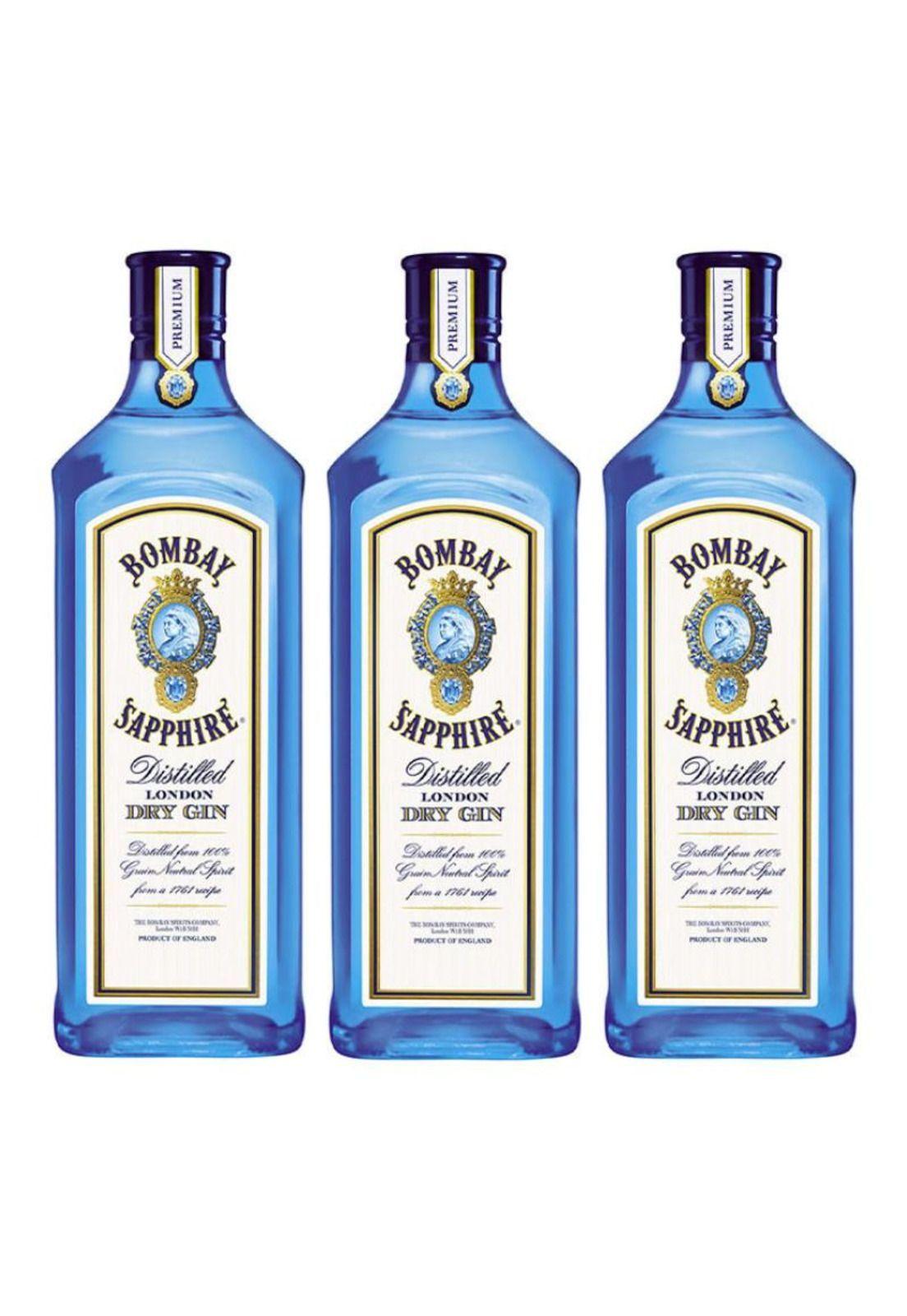 3 Gin Bombay Sapphire 750ml.-0
