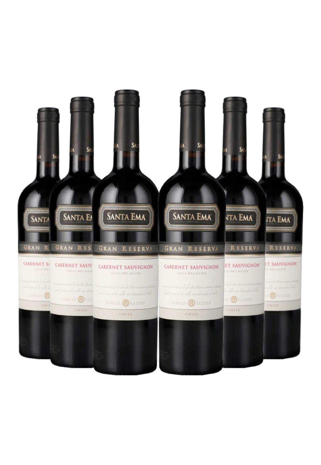 6 Vinos Santa Ema Gran Reserva Cabernet Sauvignon-0