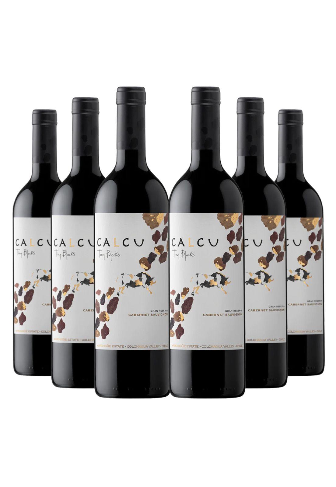 6 Vinos Calcu Tiny Blocks Cabernet Sauvignon-0
