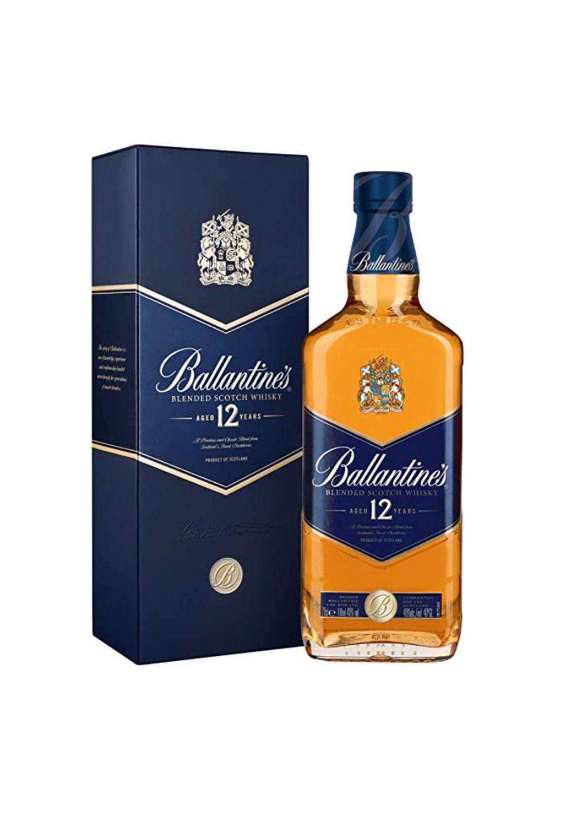 Whisky Ballantines Scotch 12 Años, Scotch Whisky-0