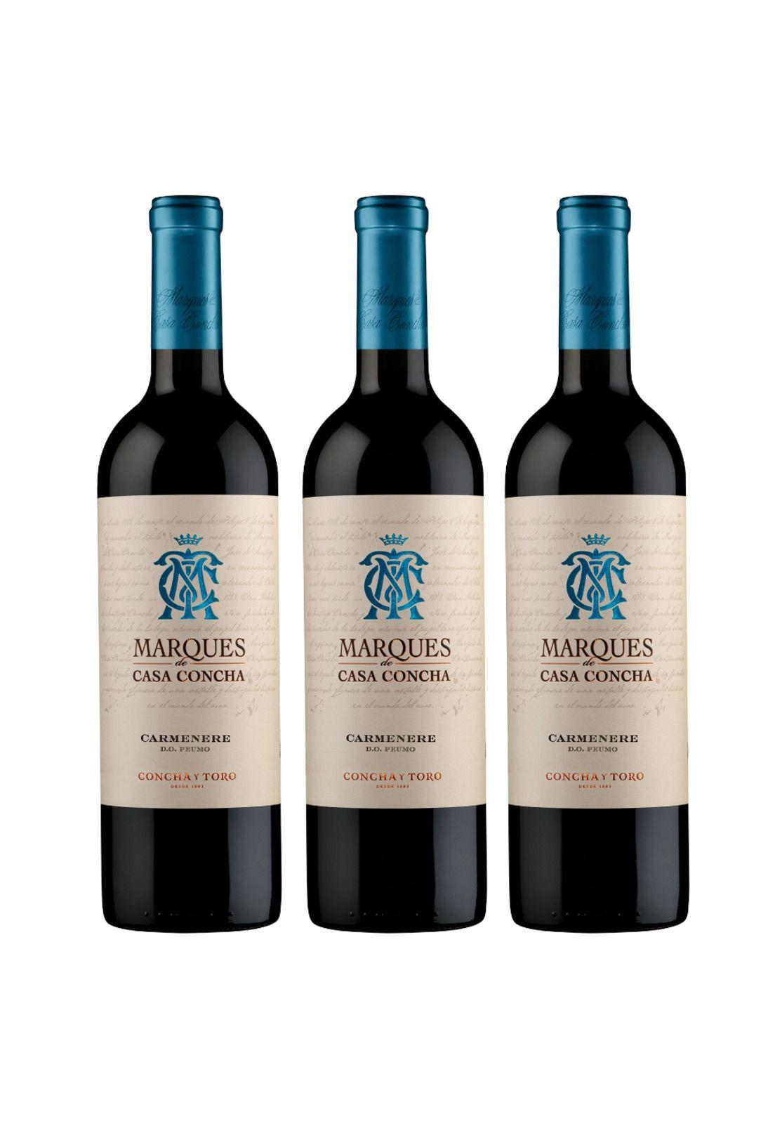 3 Vinos Marqués De Casa Concha, Carmenere-0