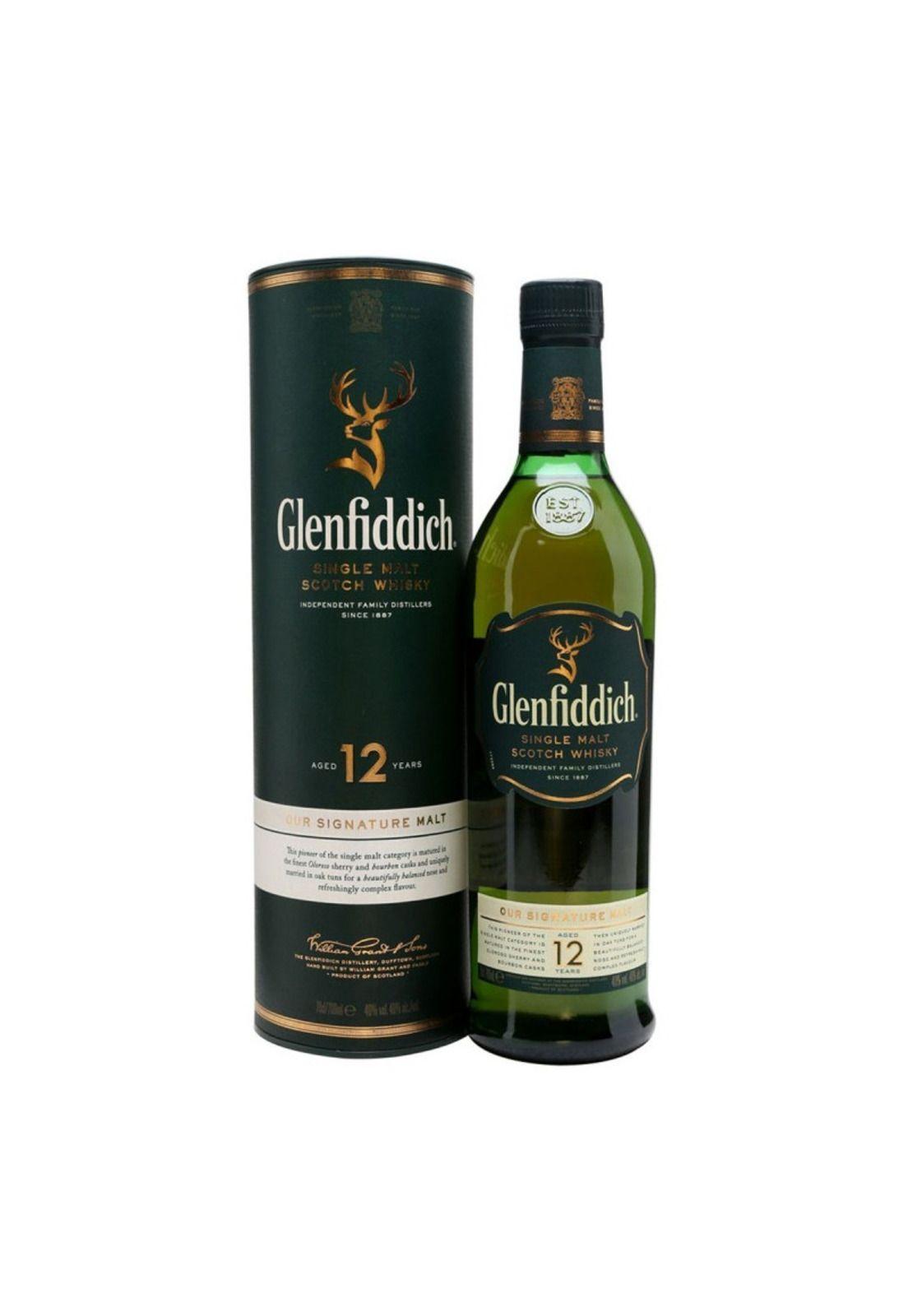 Whisky Glenfiddich, 12 Años, Single Malt -0