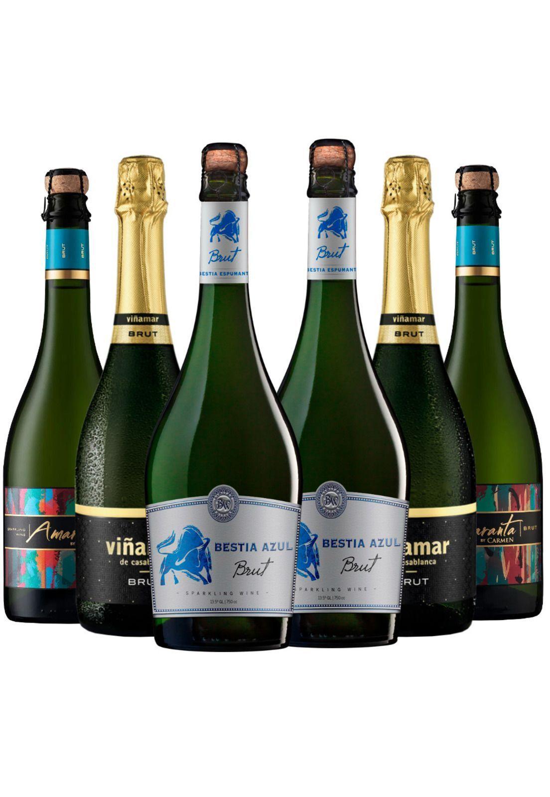 6 Espumantes Mix Burbujas Brut-0