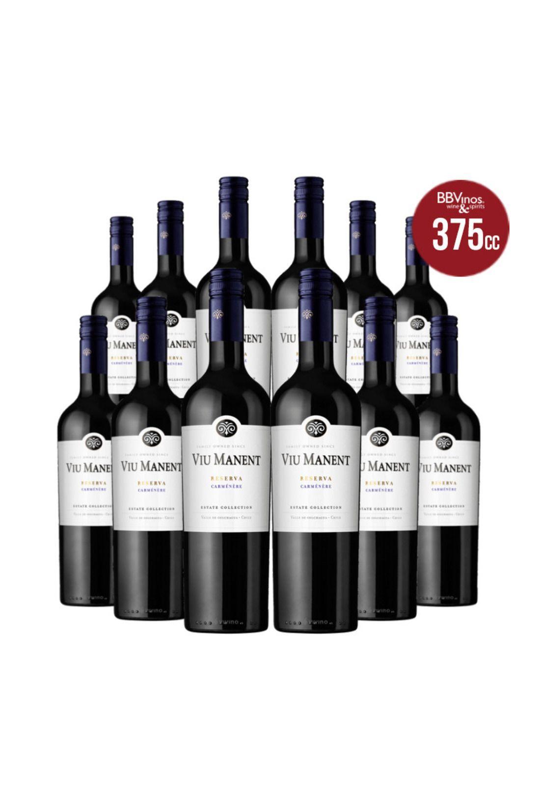 12 Vinos Viu Manent Estate Reserva Carmenere (375 ml)-0