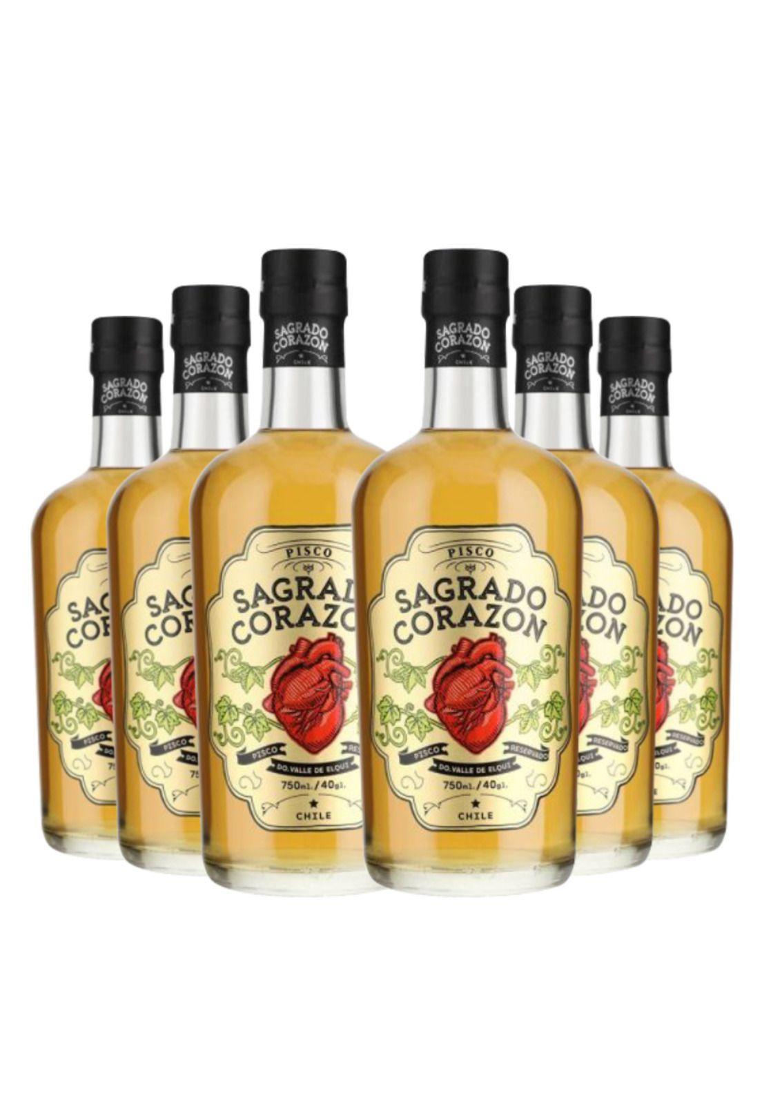 6 Pisco Sagrado Corazon Reservado 40º-0