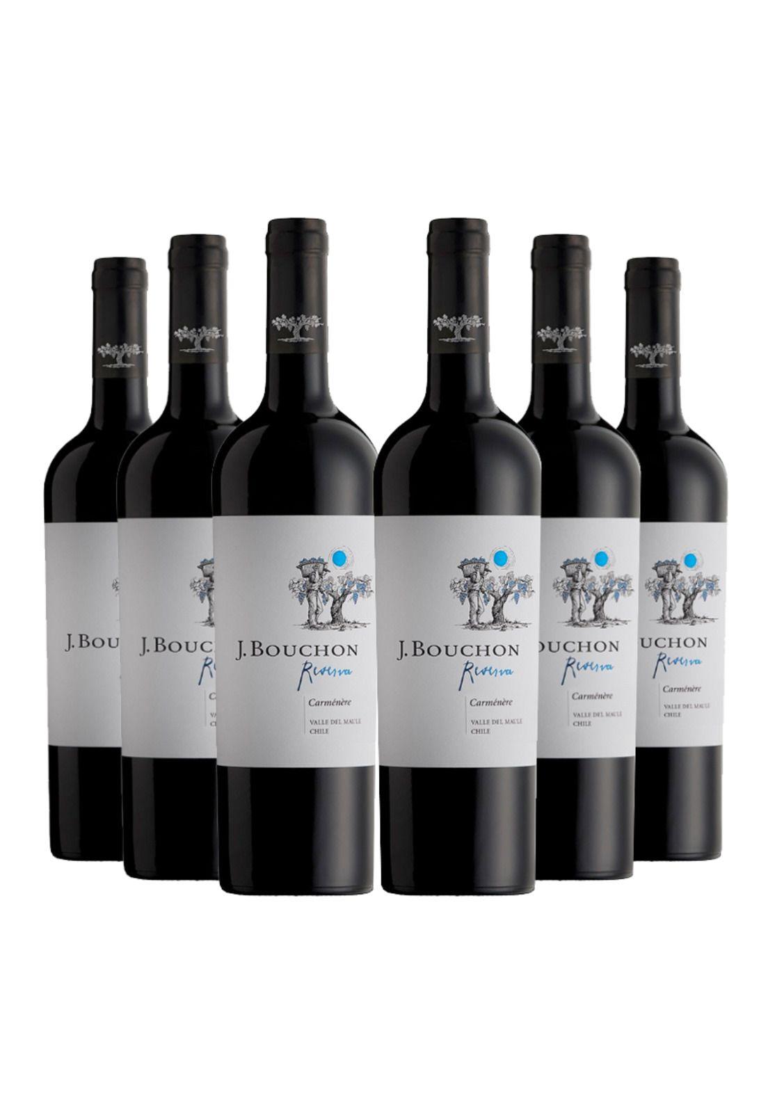 6 Vinos Bouchon Reserva Carmenere-0