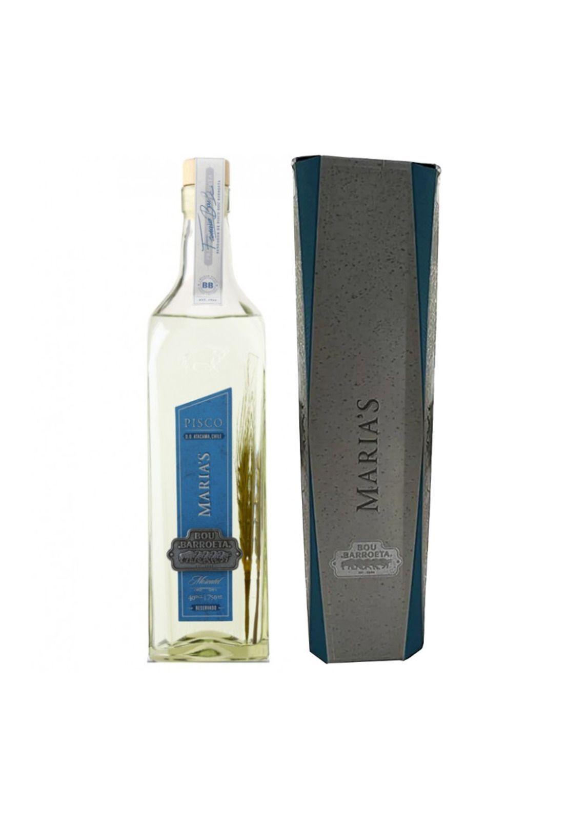 Pisco Bou Barroeta Marias (Espiga) Reservado, Valle de Atacama-0