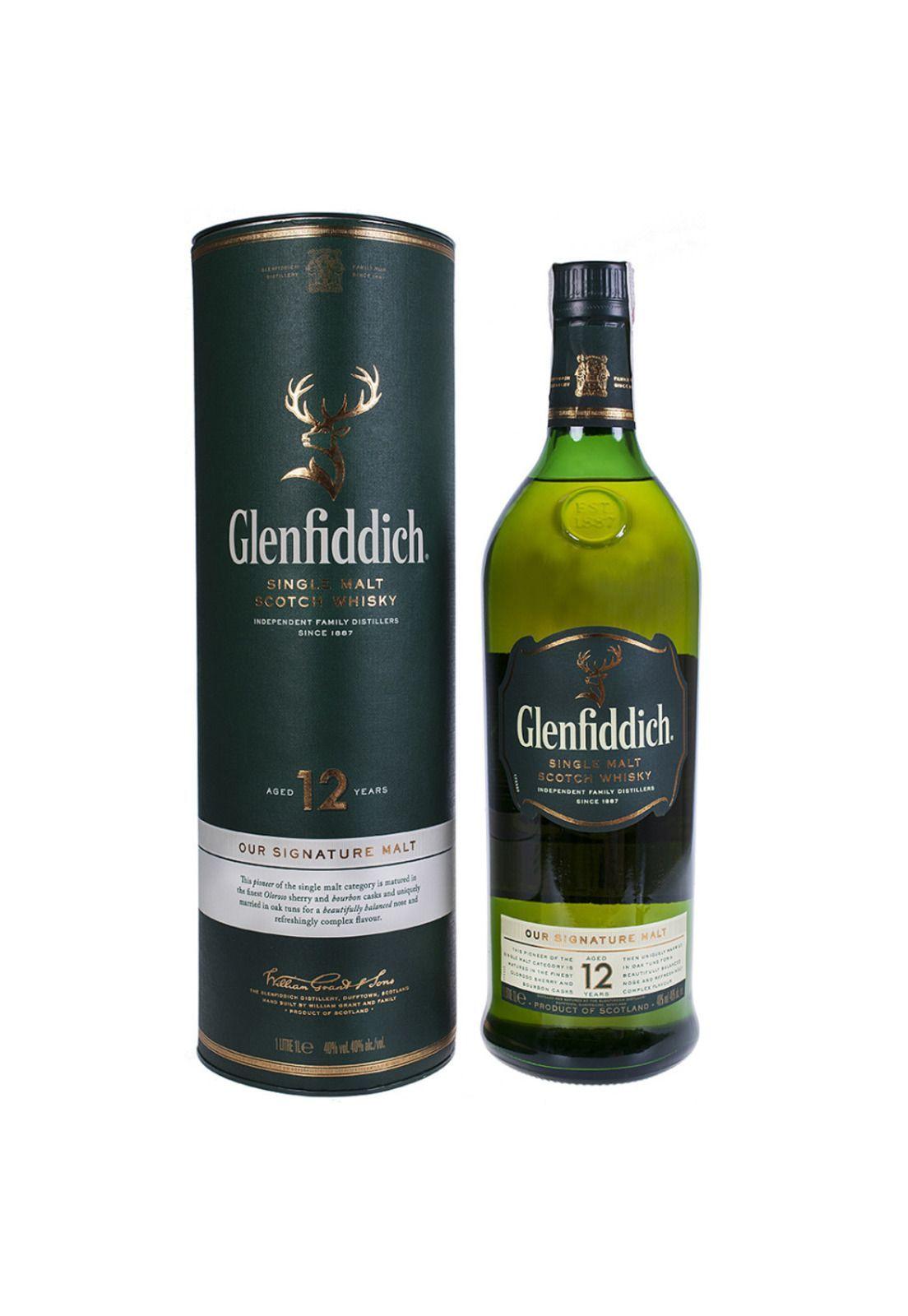 Whisky Glenfiddich 12 Años, Single Malt-0
