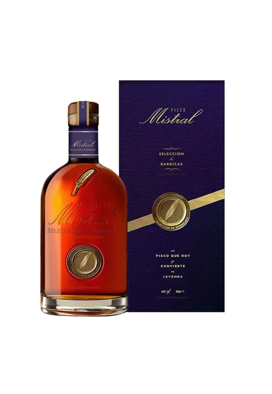 Pisco Mistral Nobel Seleccion De Barricas, Elqui-0