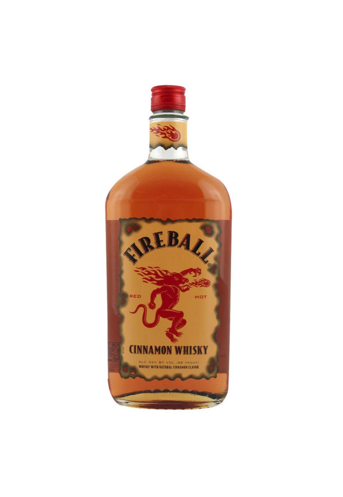 Whisky Fireball Cinnamon, Litro, Whiskey-0
