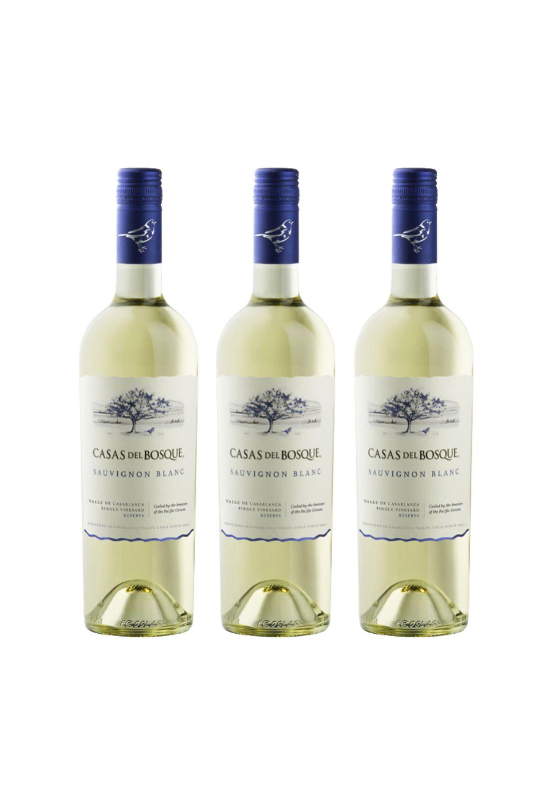 3 Vinos Casas Del Bosque Reserva Sauvignon Blanc-0