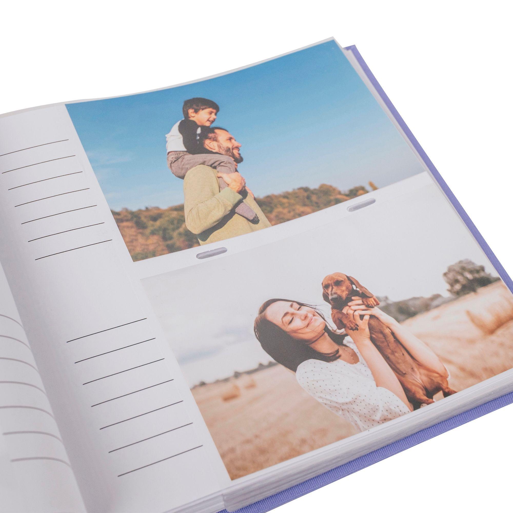Set 3 Album de Fotos 200 Bolsillos 10x15 Color Lila-4