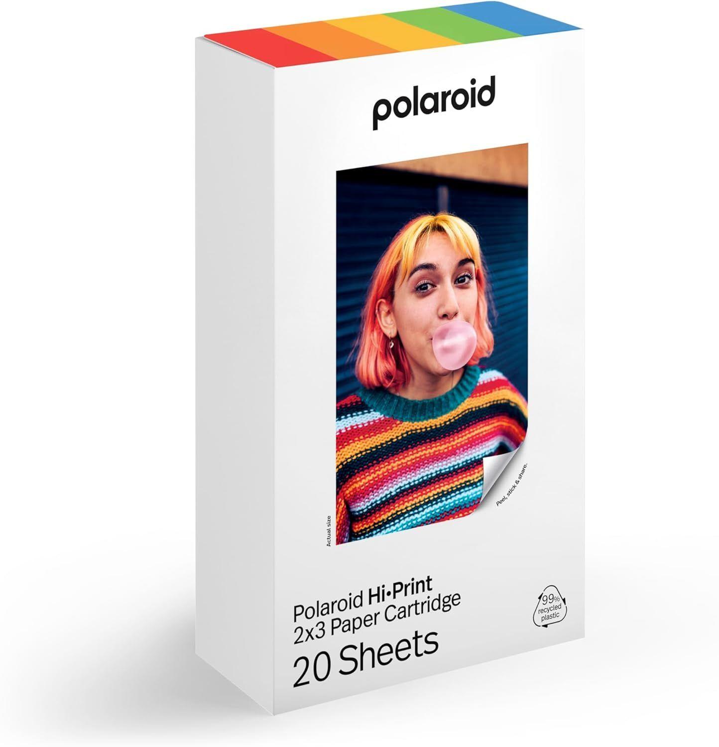 Set Impresora de Fotos Polaroid Hiprint Portatil + 40 papeles-5