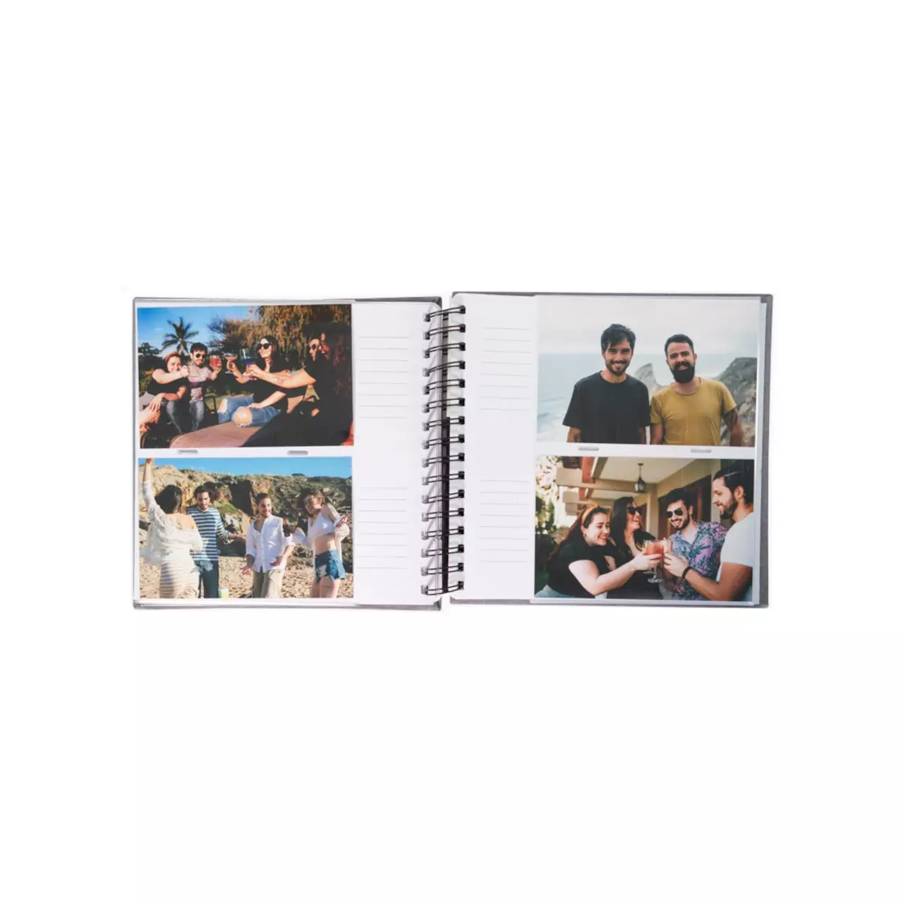 Álbum De Fotos 10x15 Cm Lino 100 Bolsillos-1